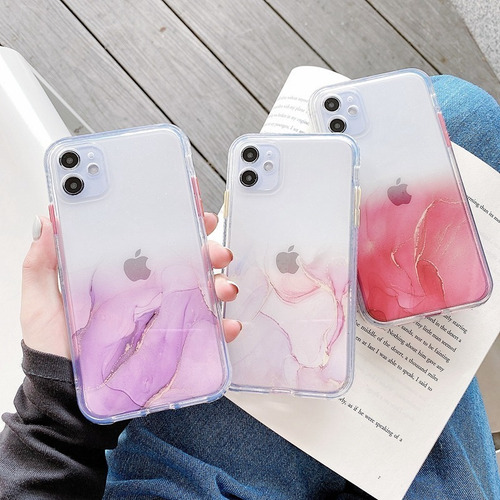 Imagem 9 de 10 de Capa Case Capinha Luxo Marmorizada Tpu Samsung S20