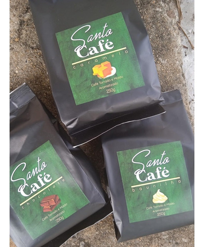 Cafe Trufado Chocolate 250 Gramas Santo Cafe Artesanal