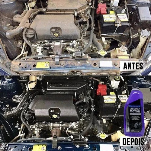 Imagem 5 de 9 de Verniz De Motor Caixa De Roda Chassi Automotivo Carro Vonixx