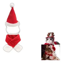 Comprar Fast And Good Cat Santa Christmas Hat Muffler Elk Antler Ren