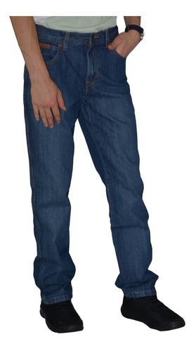 Jeans Hombre Wrangler Texas Regular Fit Azul Oscuro