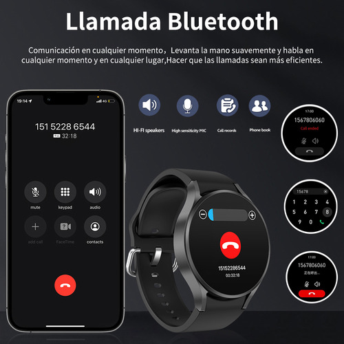 Watch 7 Smartwatch Masculino Com Bluetooth Smart Watch Call