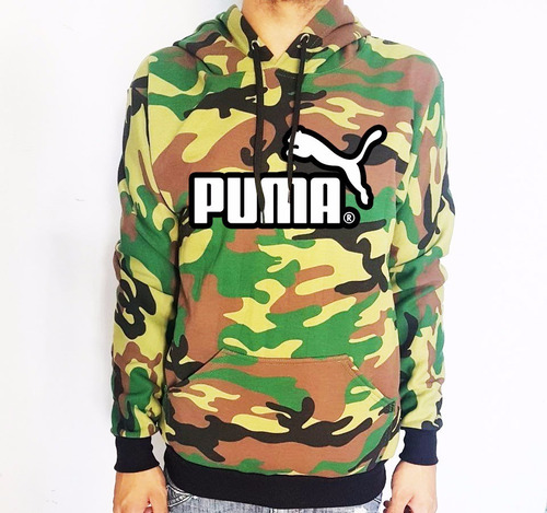 moletom puma camuflado