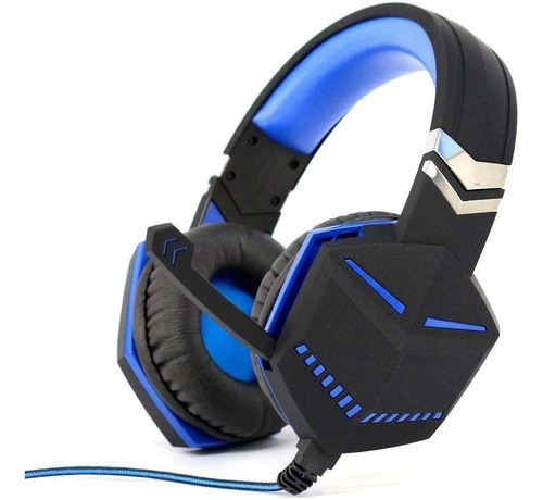 Headset Gamer Feir Ps4 Xbox Entrada P2 Azul