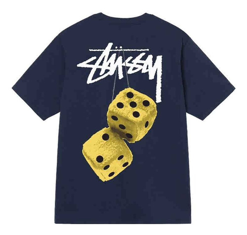 Playera Stussy Fuzzy Dice Original Y Nueva