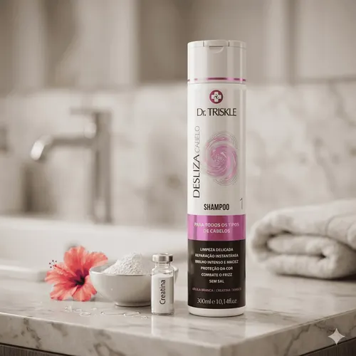 Kit Dr Triskle Desliza Shampoo, Condicionador E Máscara