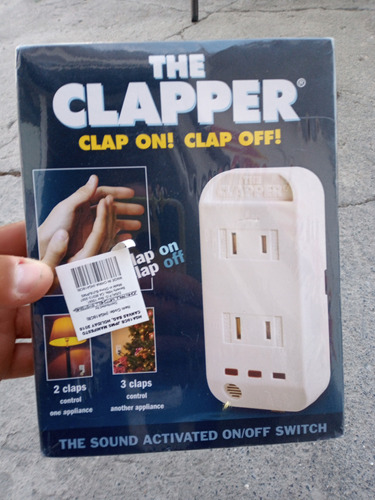 The Clapper Interruptor De Encendido Y Apagado Adulto Mayor 