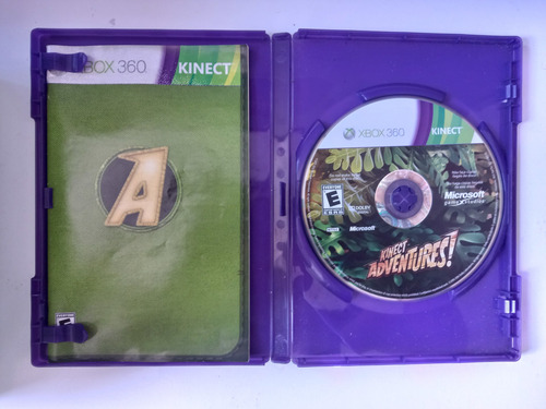 Jogo Kinect Adventures Original Xbox 360 Midia Fisica. (Usado)