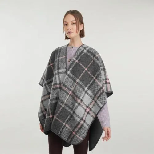 Capa Poncho Cálido Para Mujer Moda Invierno.