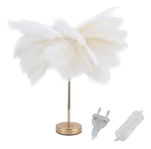 Mesa Rosa De Plumas De Avestruz Blanca De 220 V Según Las No