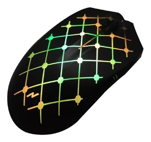 Imagen 3 de 4 de Mouse Gamer Streamer St-105 Led Rgb Multicolor Óptico