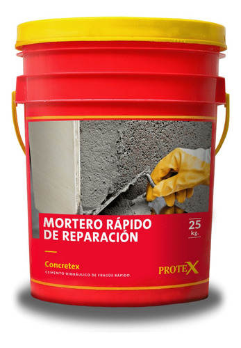 Concretex Cemento Hidráulico Alta Resistencia Protex 25 Kg