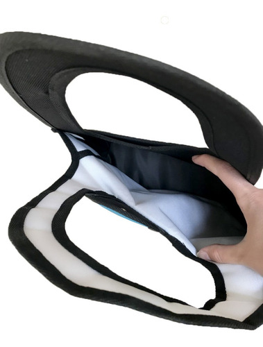 Imagen 4 de 5 de Bolsa Cartoon(caricatura) 2d Estilo Coreano Azul