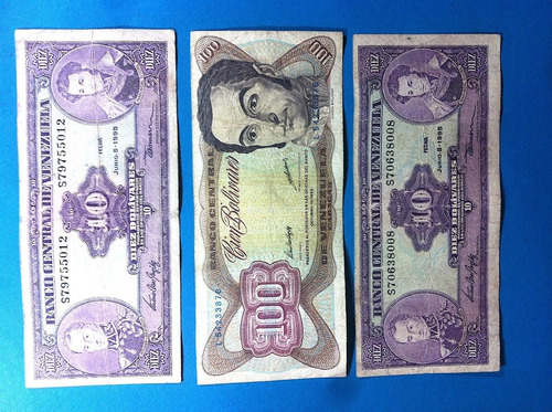 Billetes De Venezuela Vf.