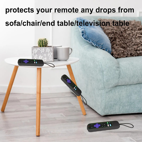 USTIYA Control Remoto Funda Roku Tv Express Voice Onn Hisense Case Color Azul Luminoso / Roku Tv Express Voice Onn Hisense
