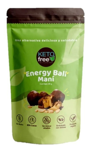 Energy Ball Keto Mantequilla De Mani - Ketofree