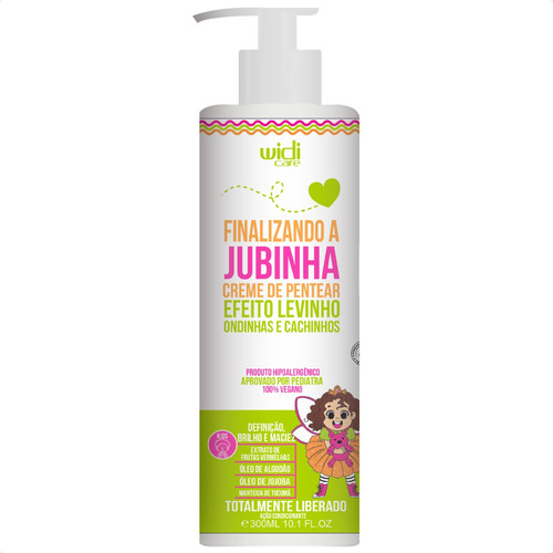 Kit Juba Encrespando E Creme Pentear Levinho Widi Care