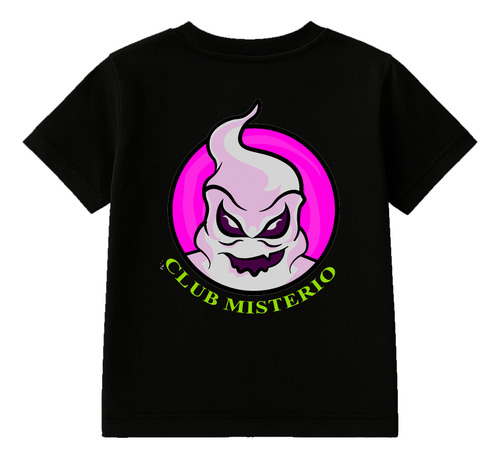 Remera De Algodón Club Misterio Talle Niños