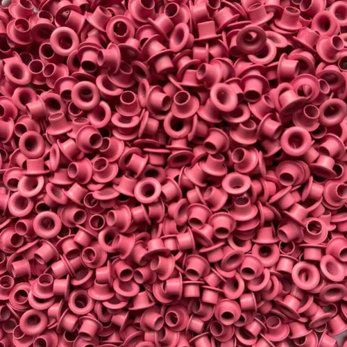 Ilhós De Metal N°51 Rosa Marpax 100 Unidades