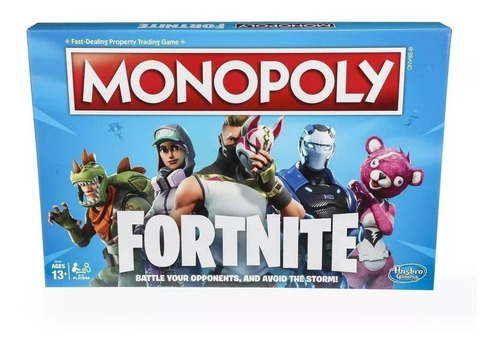 Monopoly Fortnite En Español Original 100 % Hasbro Envio Ya