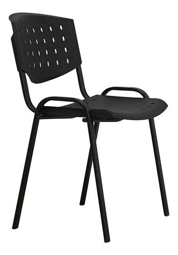 Silla de escritorio Tisera Gala fija plástica s29 ergonómica negra
