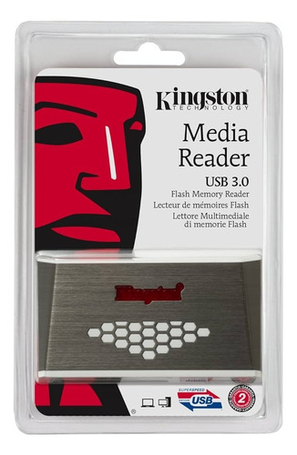 Lector De Tarjetas Kingston Usb 3.0, Micro Sd/sdhc/sdxc