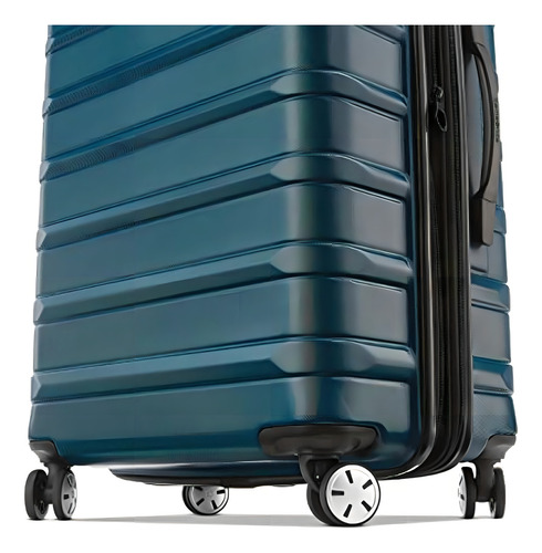 Bagagem expansível Samsonite Omni 2 Hardside Lagoon Blue com rodas