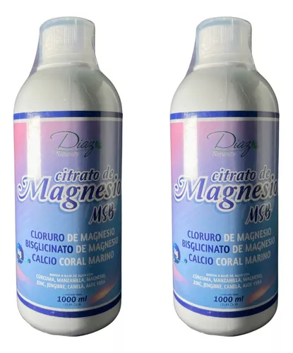 Citrato De Magnesio Liquido X2 - mL a $84