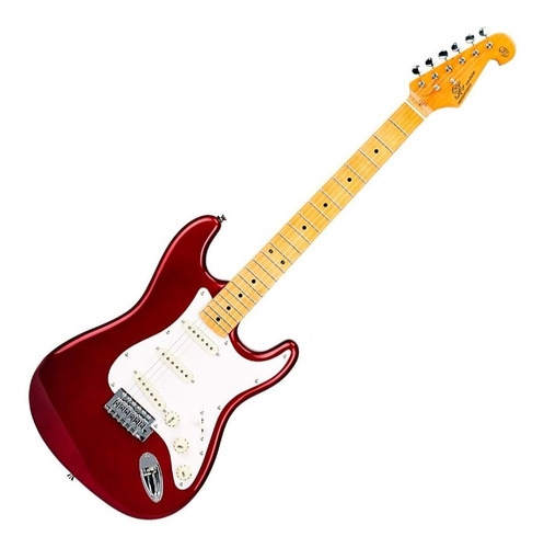 Guitarra Eléctrica Stratocaster Sx Sst57+car Con Funda