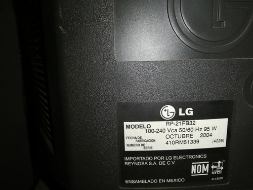 Imagen 4 de 9 de Televisor LG 21 Pantalla Plana Con Su Decodificador/control