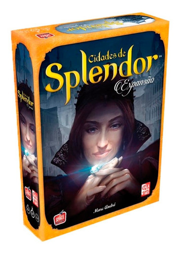 Splendor Cidades Splendor Expansão Jogo Cartas Galapagos