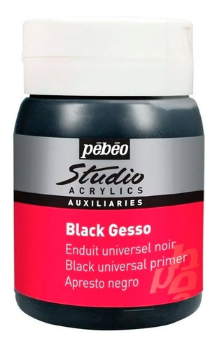 Gesso Negro Pebeo Studio 500 Ml