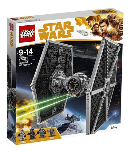 Lego Star Wars -  Imperial Tie Fighter 75211 - 519 Pzs - Dgl