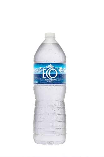 Agua mineral Eco de los Andes sin gas botella 2 L