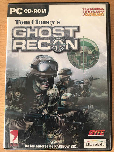 Juego Pc- Ghost Recon (cd-2001)