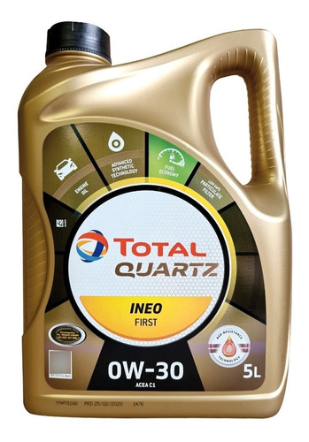 Aceite Motor 0w30 Total Quartz Ineo First C1 Dpf 5l