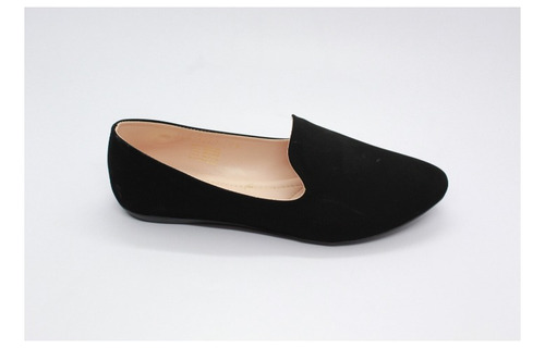 Balerina Casual Ligera Plana Flats Negro Mujer 23 A 26 Gbl