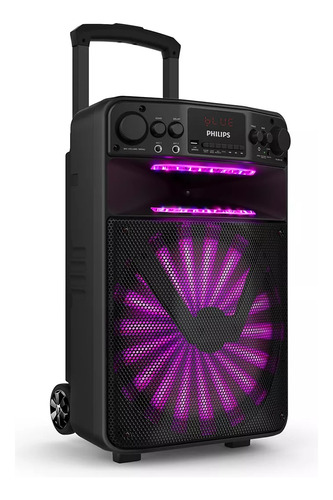Parlante Activo Philips A Batería Bluetooth Karaoke Luces