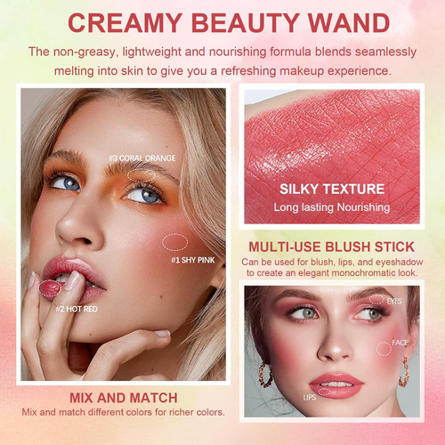 Rubor En Barra Retractil On-the-glow Blush Maquillaje