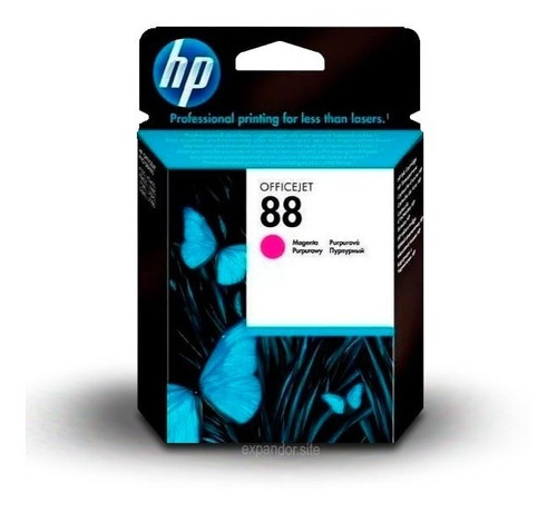 Cartucho Tinta Original Hp 88 Magenta C9387al Sin Caja