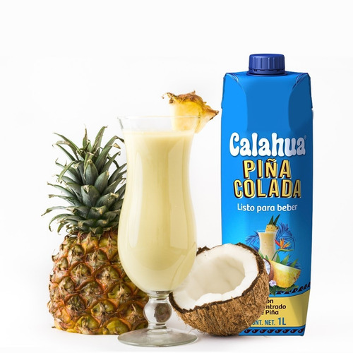 Piña Colada Calahua 1lt Caja Con 12 Piezas