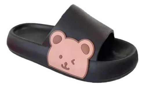 Sandalia Chancla Slides Pantufla Dibujo Colores Casual Moda