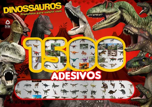 Dinossauros Livro Para Pintar : On Line Editora: : Livros