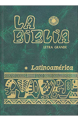 La Biblia Latinoamérica (Letra Grande cartoné color Uñeros), de Hurault, Bernardo. Editorial San Pablo, tapa pasta dura, edición 1 en español, 2010