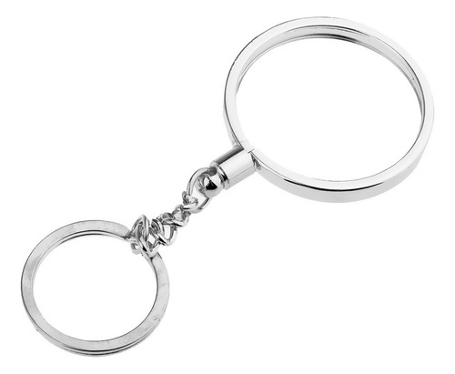 Llavero De Monedas Colgante Plata