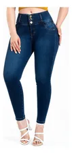 Jeans Pantalón Colombiano Mezclilla Azul Mujer Levanta Pompa