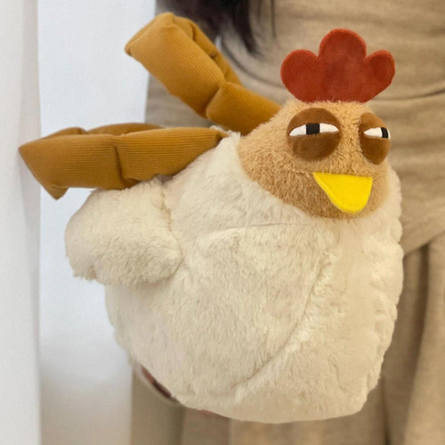 Bolsa De Felpa Bolsa De Pollo De Dibujos Animados, Para