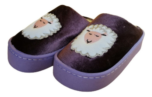 Pantufla C/piel Infantil Niño Niña Panda 113 27/28 A 33/34