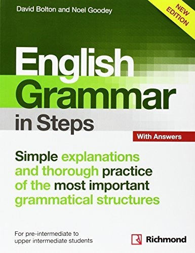 Libro New English Grammar In Steps Book (with Answers) De Ri