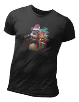 Comprar Playera De Five Night´s At Freddy´s Fnaf Navideño Navidad